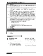 Preview for 10 page of Husky C601H Use And Care Manual