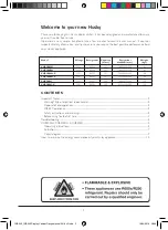 Предварительный просмотр 2 страницы Husky CUB300LH User Manual