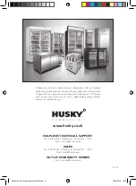 Предварительный просмотр 8 страницы Husky F400-SD-UK-HT User Manual