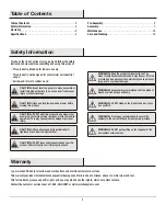 Preview for 2 page of Husky G4800AS-US Use And Care Manual