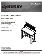 Husky G4801S-US Use And Care Manual предпросмотр