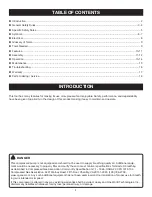 Preview for 2 page of Husky H1301F Operator'S Manual