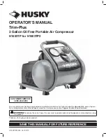 Husky H1503TP2 Operator'S Manual preview