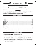 Preview for 2 page of Husky H1504FK-R Operator'S Manual