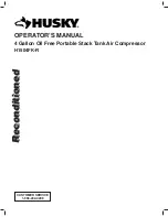 Preview for 29 page of Husky H1504FK-R Operator'S Manual