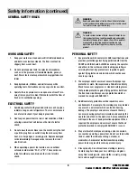 Preview for 3 page of Husky H1504ST2 Use And Care Manual