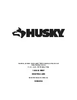 Preview for 22 page of Husky H1504ST2 Use And Care Manual