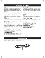 Preview for 9 page of Husky H15123TK Operator'S Manual