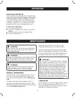 Preview for 16 page of Husky H15123TK Operator'S Manual