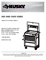 Preview for 1 page of Husky H30MECH6BLK Use And Care Manual