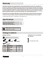 Preview for 4 page of Husky H30MECH6BLK Use And Care Manual