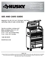 Preview for 1 page of Husky H41CH4HD Use And Care Manual