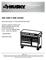 Preview for 1 page of Husky H42MWC10R-TL Use And Care Manual