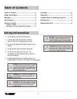 Preview for 2 page of Husky H46MWC9BOXD Use And Care Manual