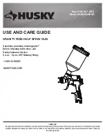 Husky H4840GHVSG Use And Care Manual preview