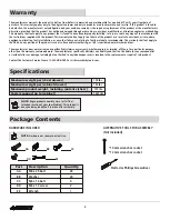 Preview for 4 page of Husky H52CH6TR9 Use And Care Manual