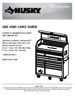 Preview for 1 page of Husky H52CH6TR9HD Use And Care Manual