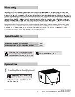 Preview for 3 page of Husky H5CH2LEC Use And Care Manual