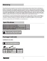 Preview for 4 page of Husky H61CH6TR12 Use And Care Manual