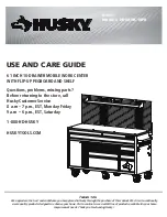 Preview for 1 page of Husky H61MWC10PB Use And Care Manual