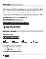 Preview for 4 page of Husky H61MWC10SR Use And Care Manual