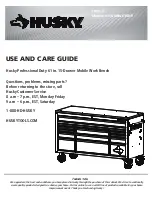 Preview for 1 page of Husky H61MWC15HP Use And Care Manual