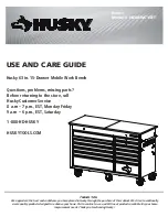 Preview for 1 page of Husky H63MWC15FT Use And Care Manual