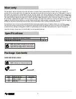 Preview for 4 page of Husky H63MWC15FT Use And Care Manual