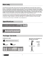 Preview for 4 page of Husky H72CH9HD Use And Care Manual