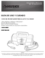 Preview for 7 page of Husky HD12120 Use And Care Manual