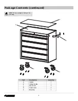 Preview for 4 page of Husky HMT-305MWB Use And Care Manual