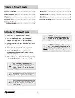 Preview for 2 page of Husky HMT406B Use And Care Manual