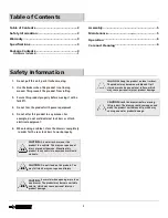 Preview for 2 page of Husky HMT5212 Use And Care Manual