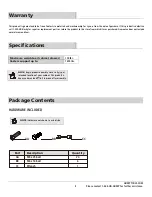 Preview for 3 page of Husky HMT5212 Use And Care Manual