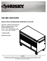 Preview for 1 page of Husky HOTC5209B11M Use And Care Manual