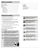 Preview for 2 page of Husky HOTC9624BB1M Use And Care Manual