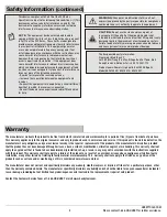 Preview for 3 page of Husky HOTC9624BB1M Use And Care Manual