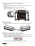 Предварительный просмотр 6 страницы Husky HPRO72TLOCKERBL Use And Care Manual