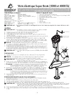 Preview for 3 page of Husky HSB5000R Manual