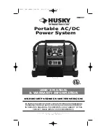 Preview for 1 page of Husky HSK037 User Manual