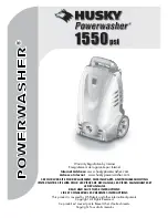 Preview for 1 page of Husky HU1550CA Manual