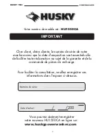 Preview for 3 page of Husky HU1550CA Manual