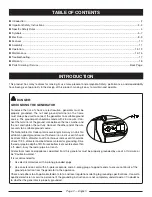 Preview for 6 page of Husky HU2250 Operator'S Manual