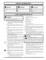 Preview for 3 page of Husky HU3650 Operator'S Manual