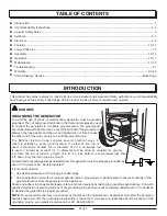 Preview for 2 page of Husky HU40500 Series Operator'S Manual