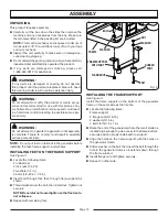 Preview for 13 page of Husky HU40500 Series Operator'S Manual