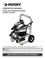 Husky HU80520 Operator'S Manual preview