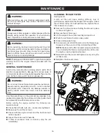 Предварительный просмотр 16 страницы Husky HU80522 Operator'S Manual