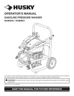 Husky HU80530 Operator'S Manual preview