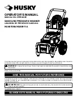 Предварительный просмотр 1 страницы Husky HU80709A Operator'S Manual